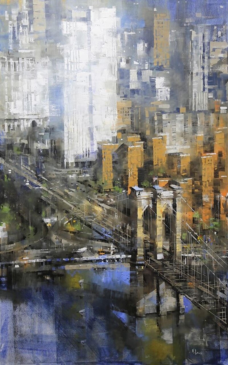 Brooklyn Bridge Poster Print by Mark Lague - Item # VARPDXL890D